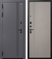 Центурион V-17 Чёрный муар+МДФ Кашемир графит - Кашемир грей